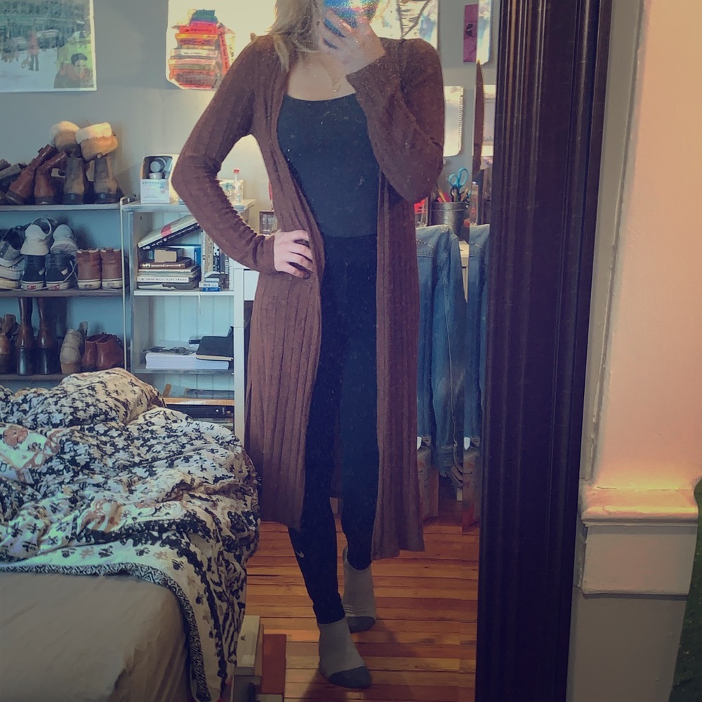 Emory Park - Brown Duster Cardigan